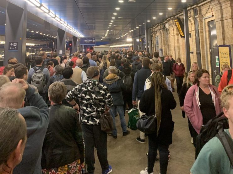 Dozens of mourners were stranded overnight as chaos at Paddington station showed no signs of abating.
