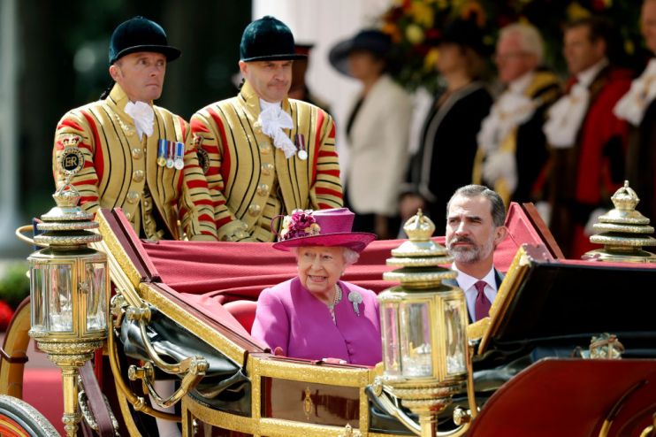 State Visit Of The King And Queen Of Spain - Day 1