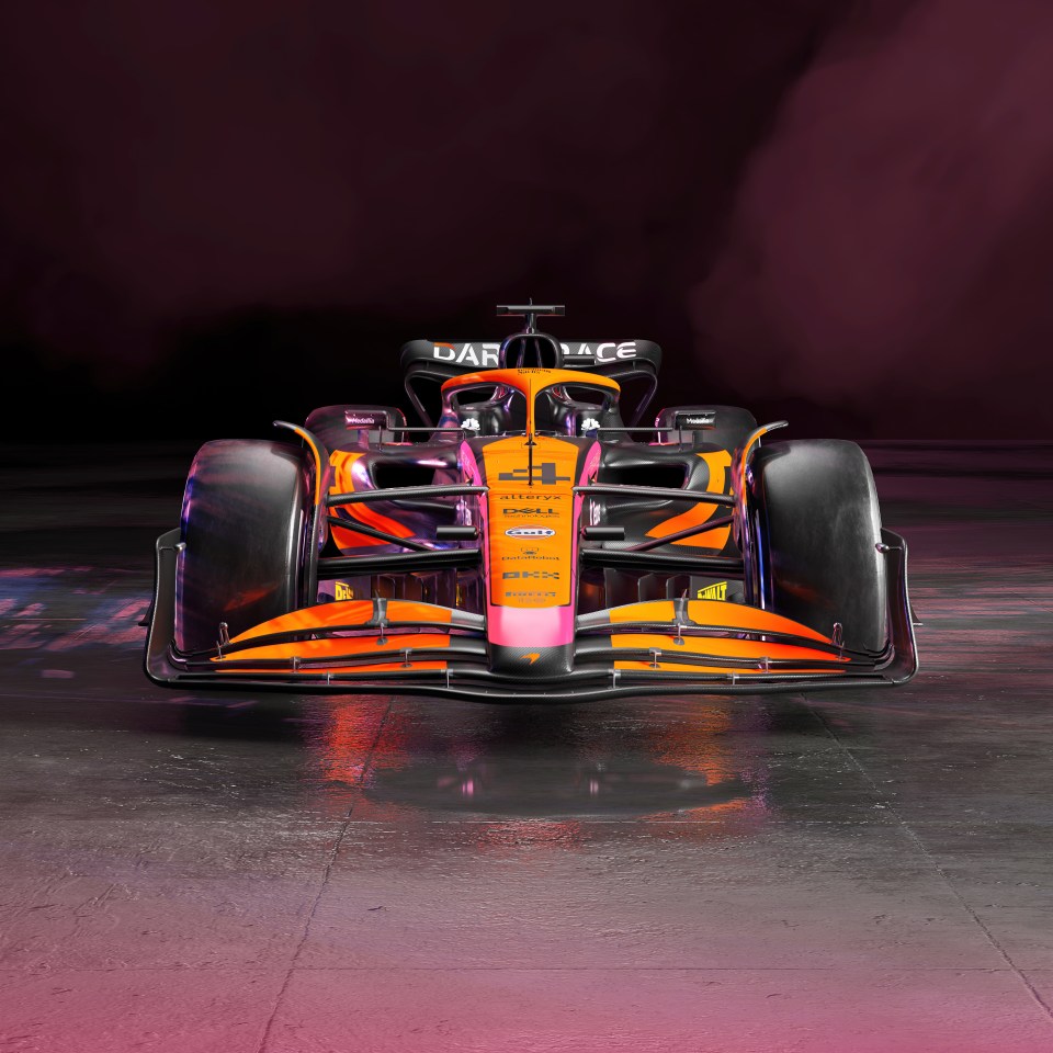 McLaren livery