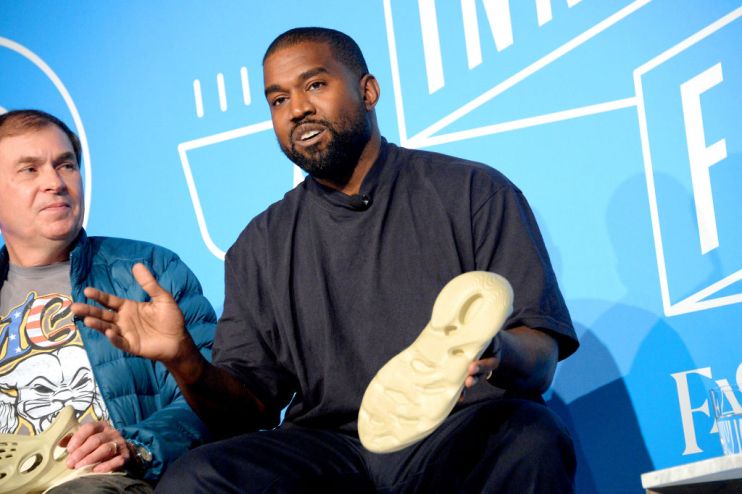 Kanye West at an event in 2019 in New York City. (Photo by Brad Barket/Getty Images for Fast Company)