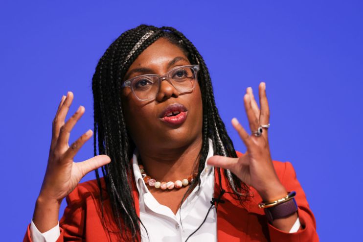 UK Chancellor Of The Exchequer Kwasi Kwarteng Addresses Conservative Party Autumn Conference