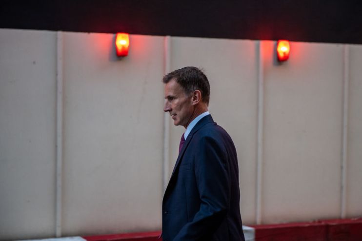 Jeremy Hunt Conducts TV interviews After Being Appointed As The UK's New Chancellor