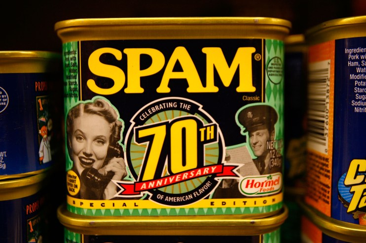 Spam sales are up significantly at Waitrose