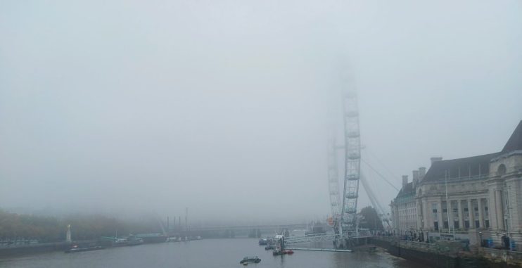 Dozens of flights have been cancelled over the past few hours at London airports as the fog that has engulfed the capital presents a risk to operations. 