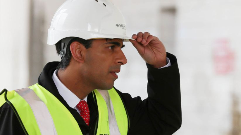 Chancellor Rishi Sunak Campaigns For The Conservatives In The Hartlepool By-election