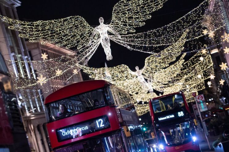 London Prepares For The Festive Season