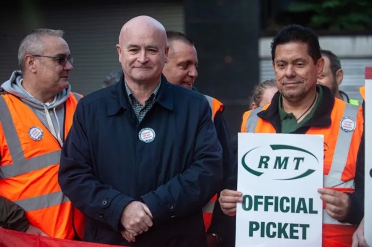 RMT boss Mick Lynch