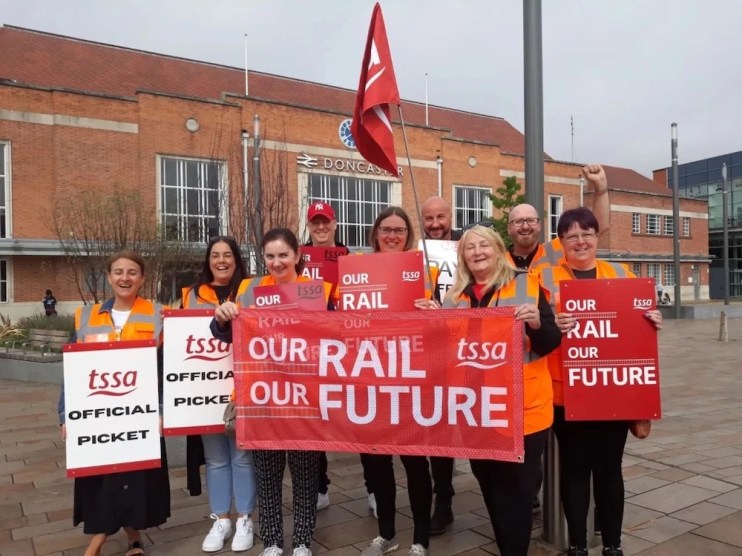 The rail union TSSA has postponed next week's strikes at Network Rail to allow for “constructive, intensive and detailed discussions to continue.” (Photo/TSSA)