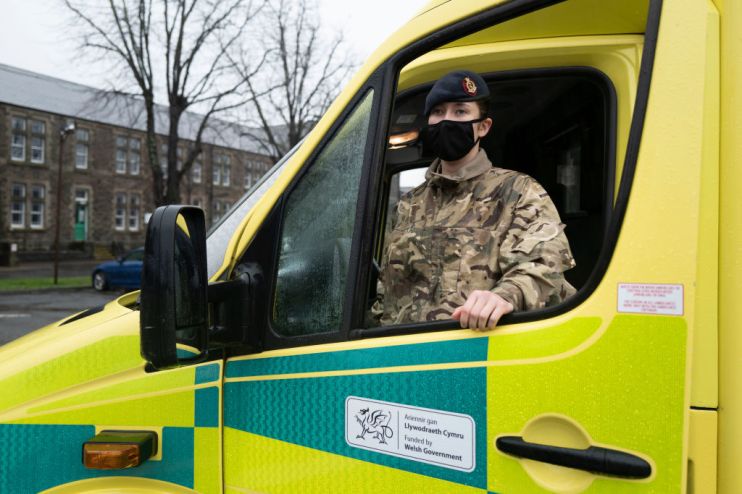 Army Called In To Support Welsh Ambulance Response To Covid-19