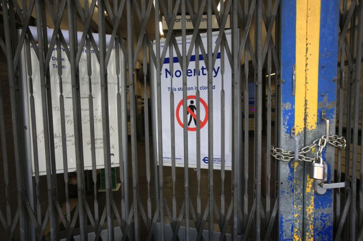 Londoners have been warned to travel only if necessary as the railways and tube network shut down for Christmas amidst ongoing rail strikes.