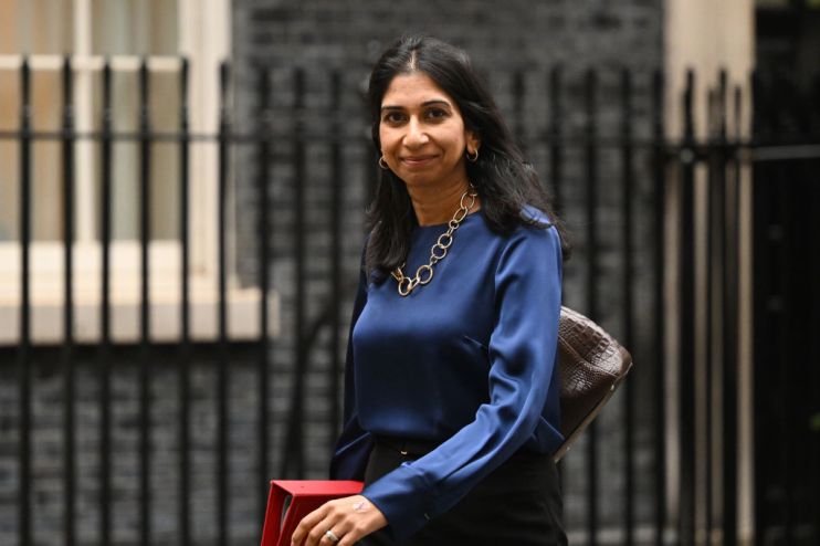 Suella Braverman has been sacked as home secretary as Rishi Sunak begins a reshuffle of his cabinet.