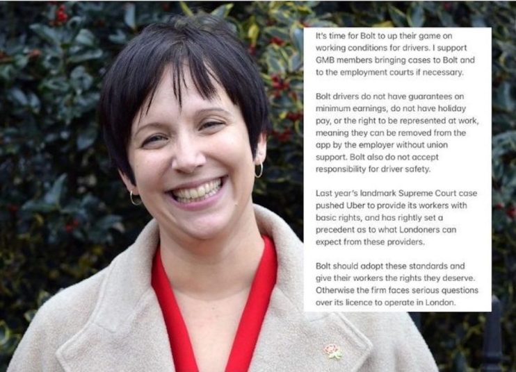 A leading City Hall politician has warned ride-sharing app Bolt it could be barred from operating in the capital unless it improved its drivers’ pay and conditions.
