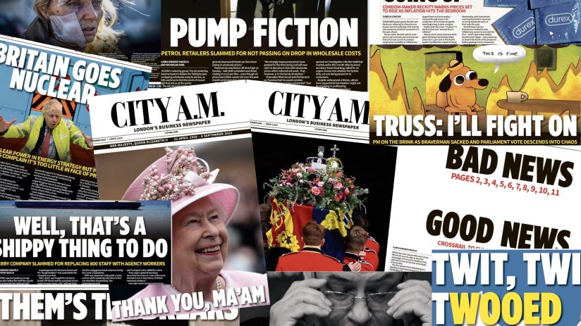 What front page do you remember?