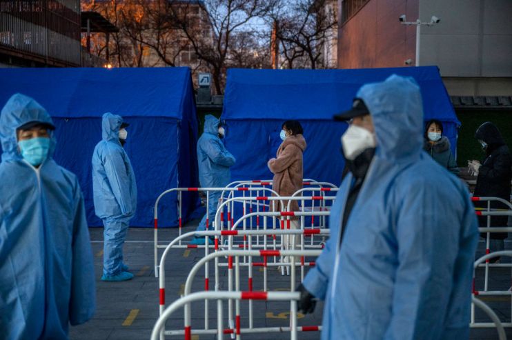 The China zero-Covid policy has not prevented a huge uptick in cases