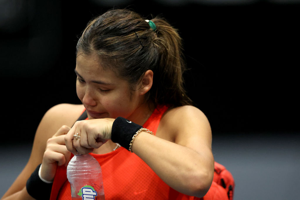Emma Raducanu faces a race to be fit for the Australian Open after suffering an ankle injury in Auckland less than two weeks before the year's first Grand Slam