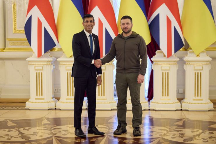 British PM Rishi Sunak Pays First Visit To Ukraine Since Taking Office
