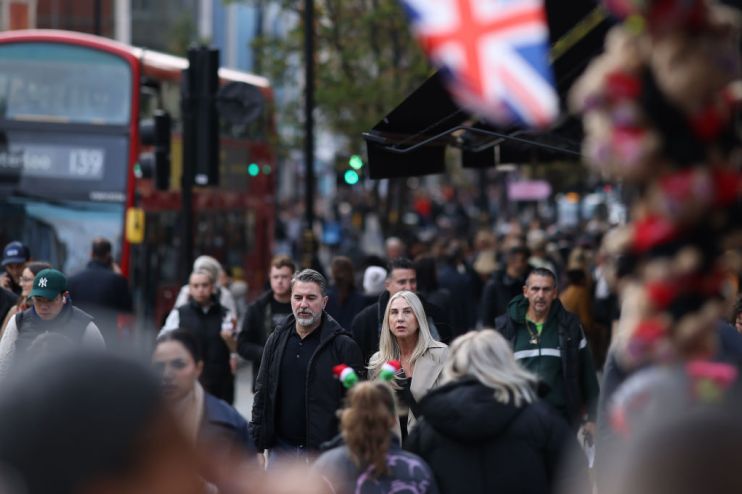 London's Holiday Shopping Season In Full Swing