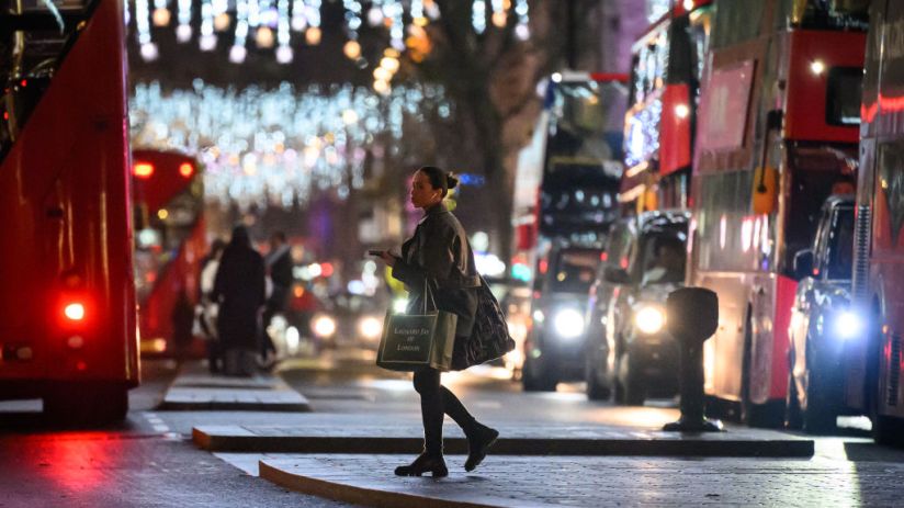 Fears That The Cost Of Living Crisis And Strikes Will Impact London's Christmas Shoppers