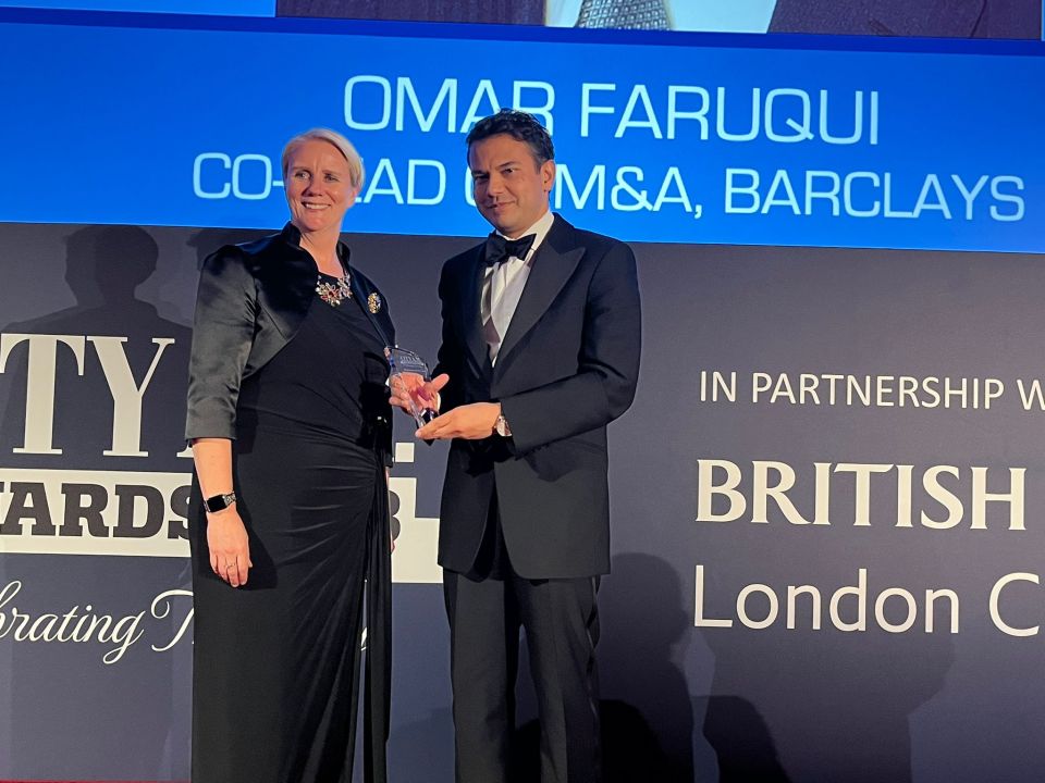 Omar Faruqui, Barclays