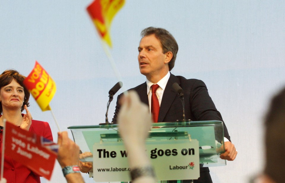 Tony Blair wins UK General Election.