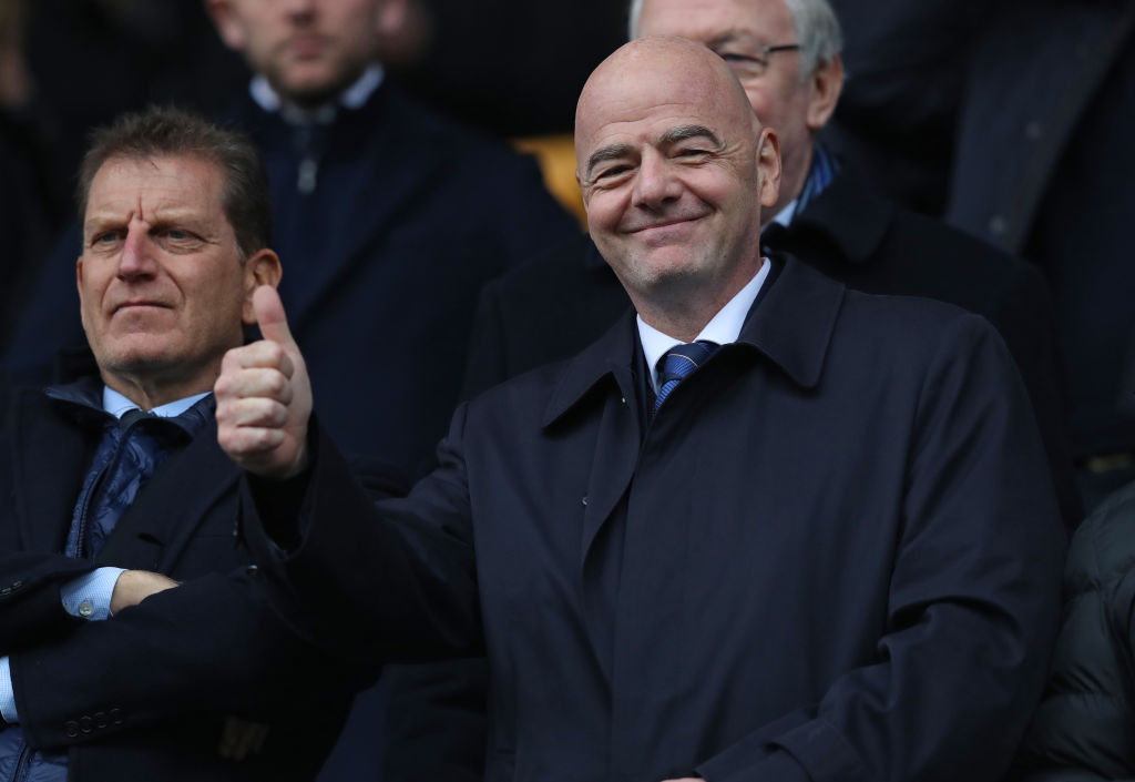 Fifa president Gianni Infantino has likened his first election win in 2016 to the Rwandan genocide recovery as he spoke after his re-election speech in the country's capital Kigali.