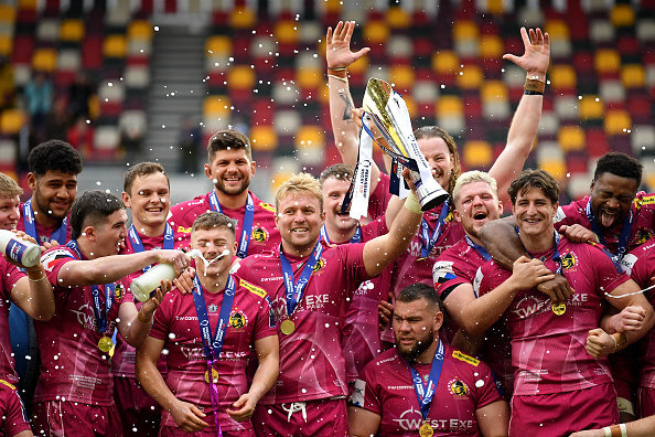 Aidon Davis’ extra time try handed Exeter Chiefs a 24-20 win in the Premiership Rugby Cup final and condemned London Irish to a second consecutive final defeat in the competition.
