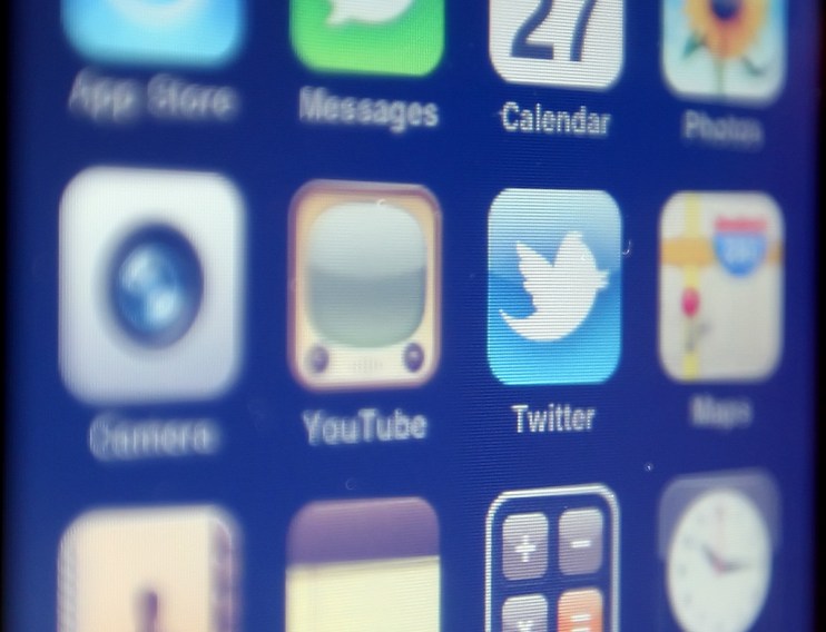 The logo of social networking website Twitter