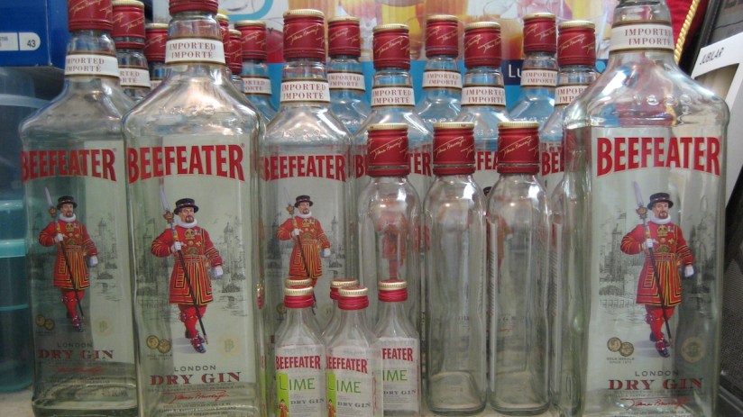 Beefeater gin (Wikipedia/Jefffq at the English Wikipedia)
