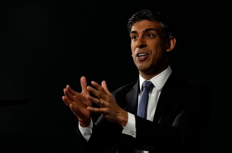 Prime Minister Rishi Sunak. (Photo by Kirsty Wigglesworth - WPA Pool/Getty Images)