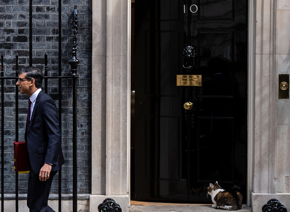 Rishi Sunak Attends PMQ's