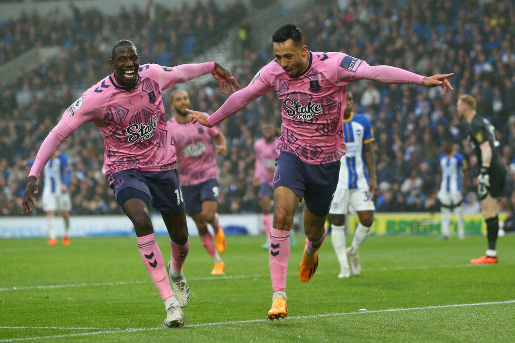 Everton today climbed out of the Premier League relegation zone with an impressive 5-1 win away to Brighton and Hove Albion. Fulham beat Leicester City 5-3.