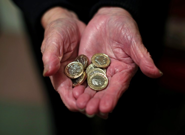 The pound currently trades at $1.229, its lowest in over a year.