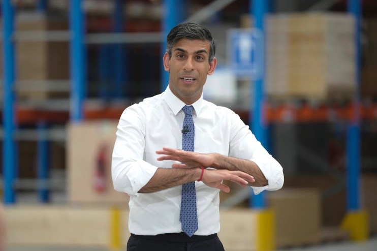 Rishi Sunak wants to end the “sick note culture” and get Britain back to work, in a major speech on welfare reform. Photo: Kin Cheung/PA Wire