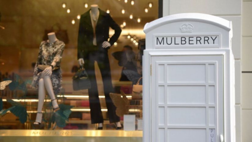 Retail revenue at Mulberry fell by 14 per cent globally