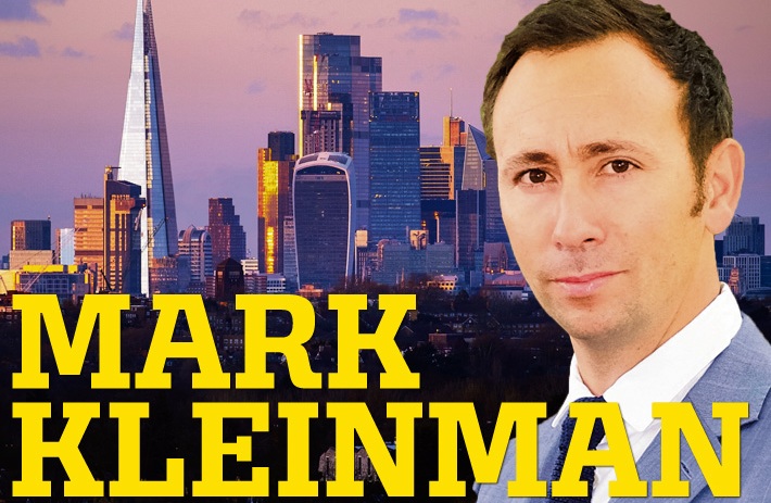 Mark Kleinman is Sky News' City Editor and writes a fortnightly column for City A.M.