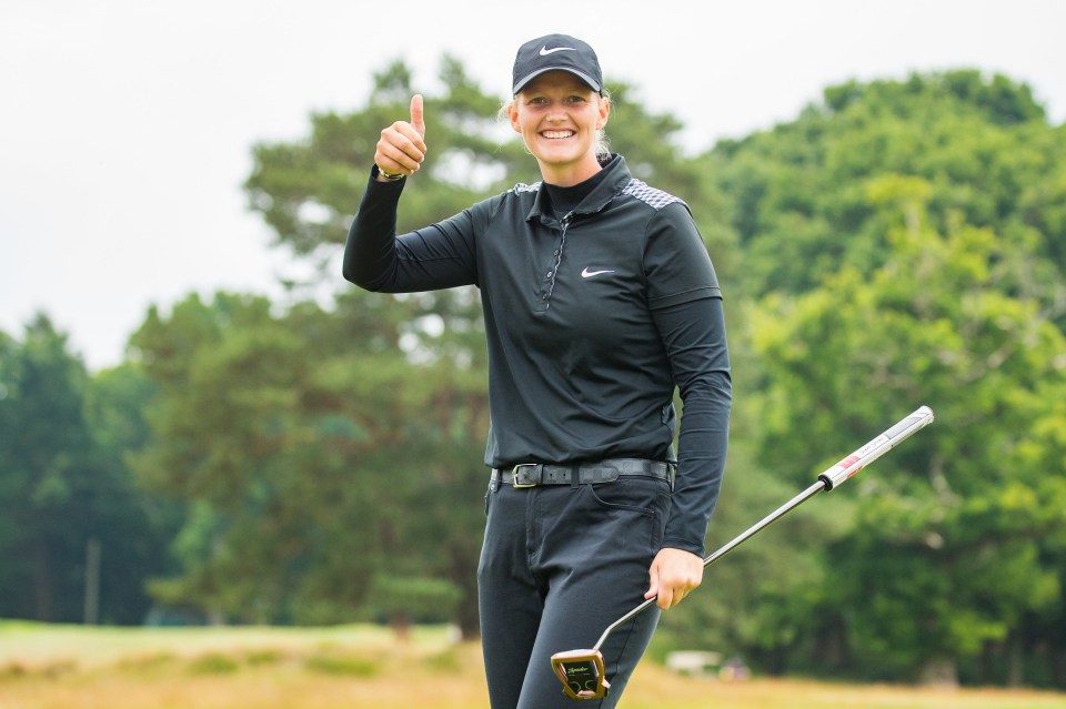 Cowley turned her back on promising futures in football and cricket when she fell in love with golf (Image: LET)