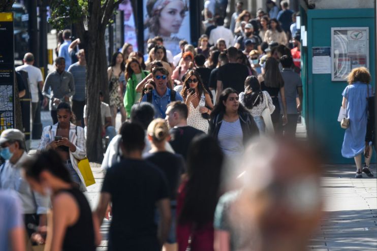 New figures from the British Retail Consortium (BRC) showed that retail sales increased 1.1 per cent in the year to February, down from 5.2 per cent last year and below the three-month average of 1.4 per cent.