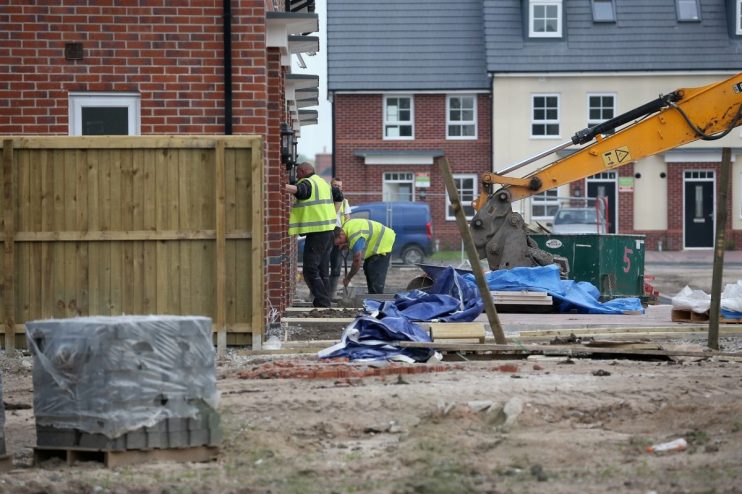 House building (Photo by Christopher Furlong/Getty Images)
