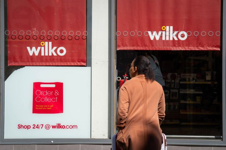 A Wilko store. Photo credit: James Manning/PA Wire