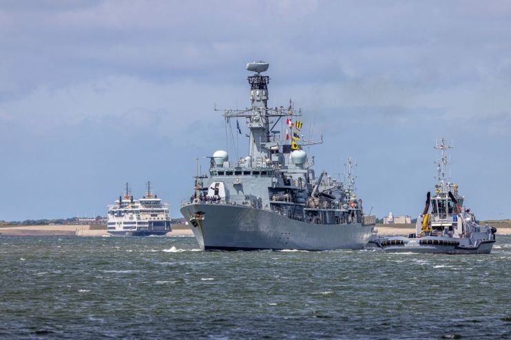 Russian warships tracked