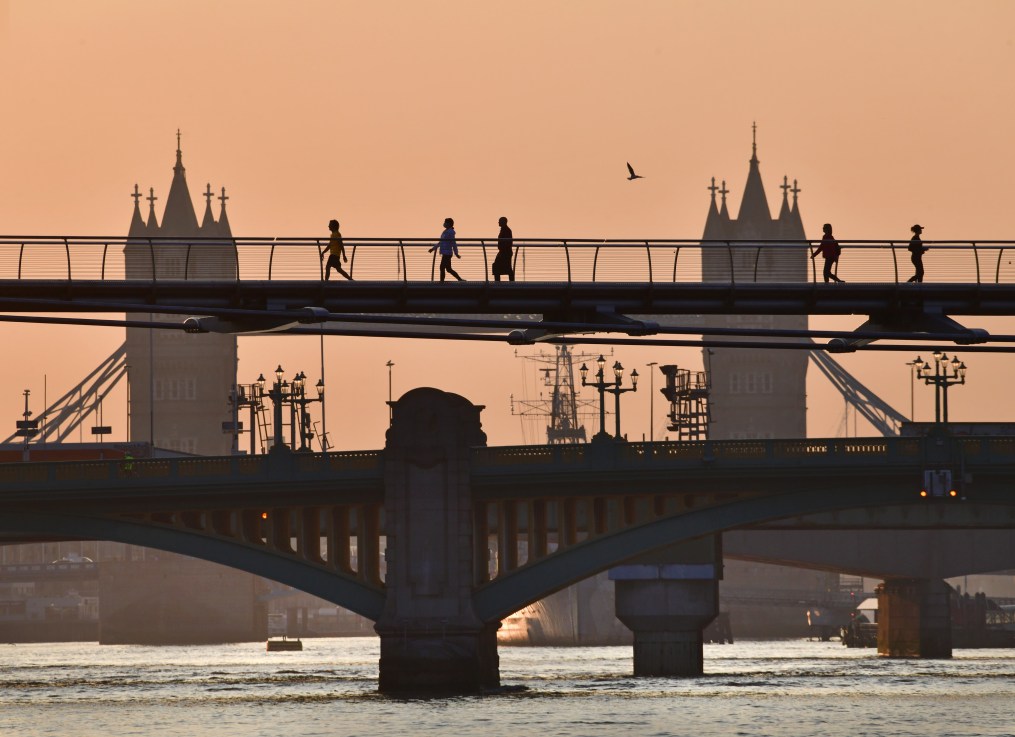 London's jobs market has contracted for 16 consecutive months, according to data published by KPMG