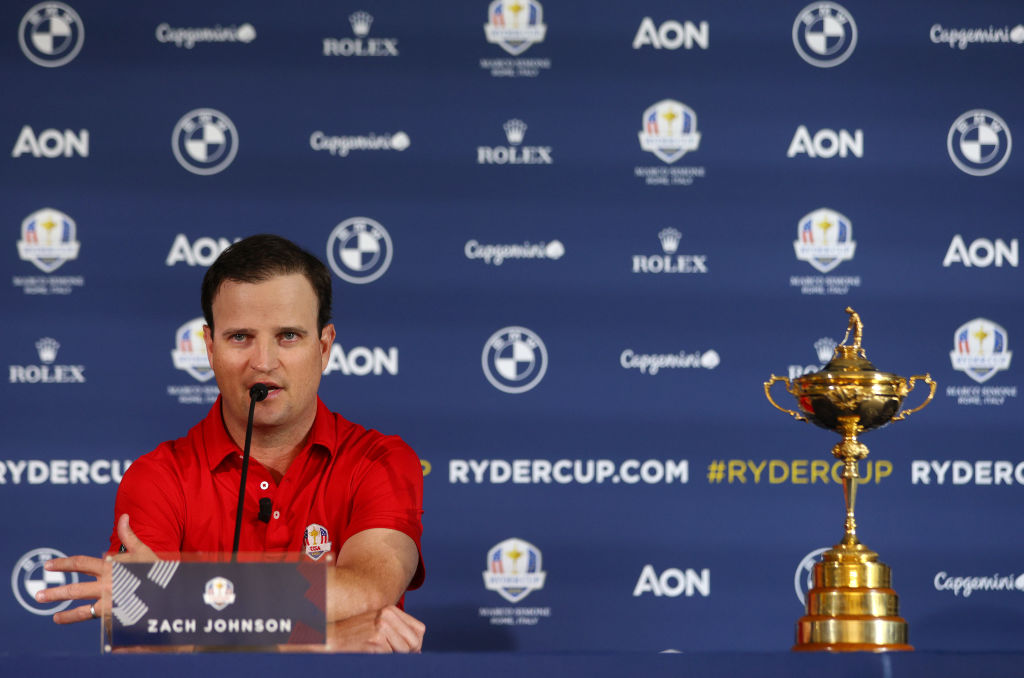 US team captain Zach Johnson named his six wild cards on Tuesday