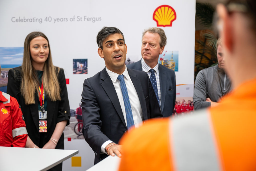 Rishi Sunak Visits Aberdeenshire To Announce Further Measures To Protect The UK's Long-Term Energy Security