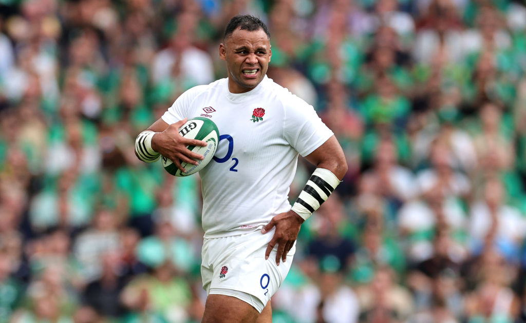 Billy Vunipola will miss England's first Rugby World Cup match