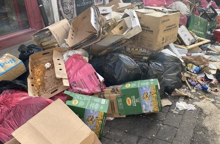 Furious residents have branded the state of the streets “ridiculous”, a “health hazard” and an “ongoing rat buffet”. Photo: Tanweer Khan