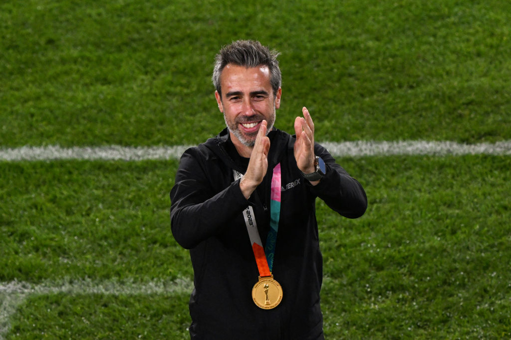 Spain coach Jorge Vilda enjoyed success at the Women's World Cup last month