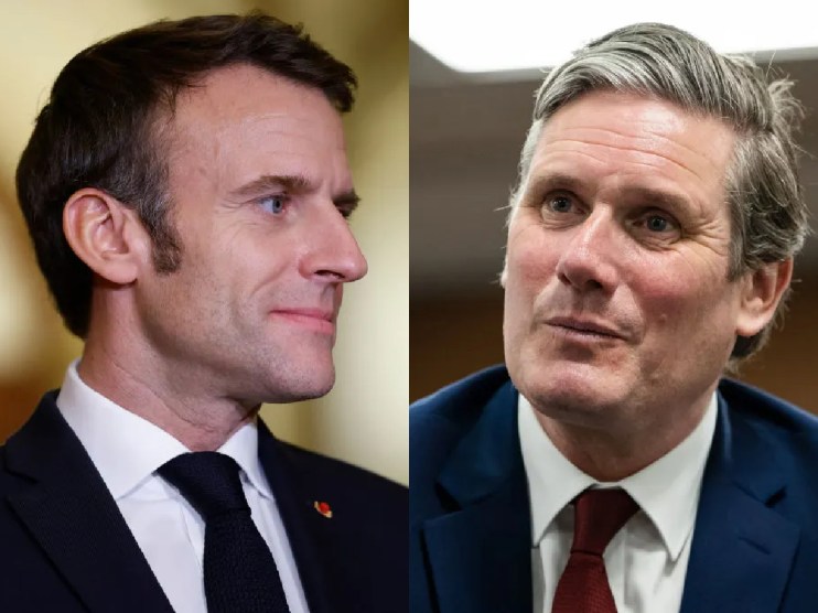 Macron and Starmer