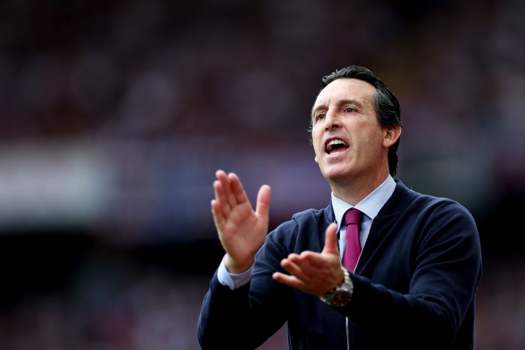 Unai Emery has Aston Villa in the Premier League top five so far this season