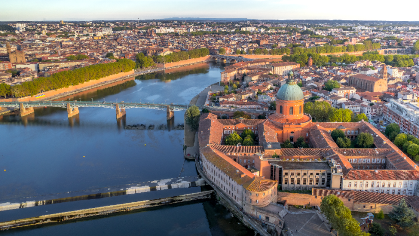The city of Toulouse has great food and drink options as well as rich sporting history