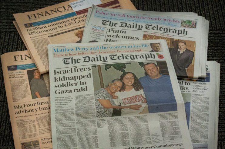 UK newspapers join creative industry in protest against AI copyright plans